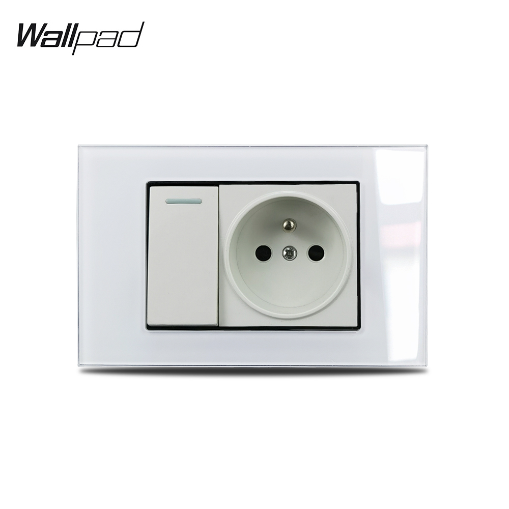 Office Furniture Uk - 118*75mm French Socket and 1 Gang