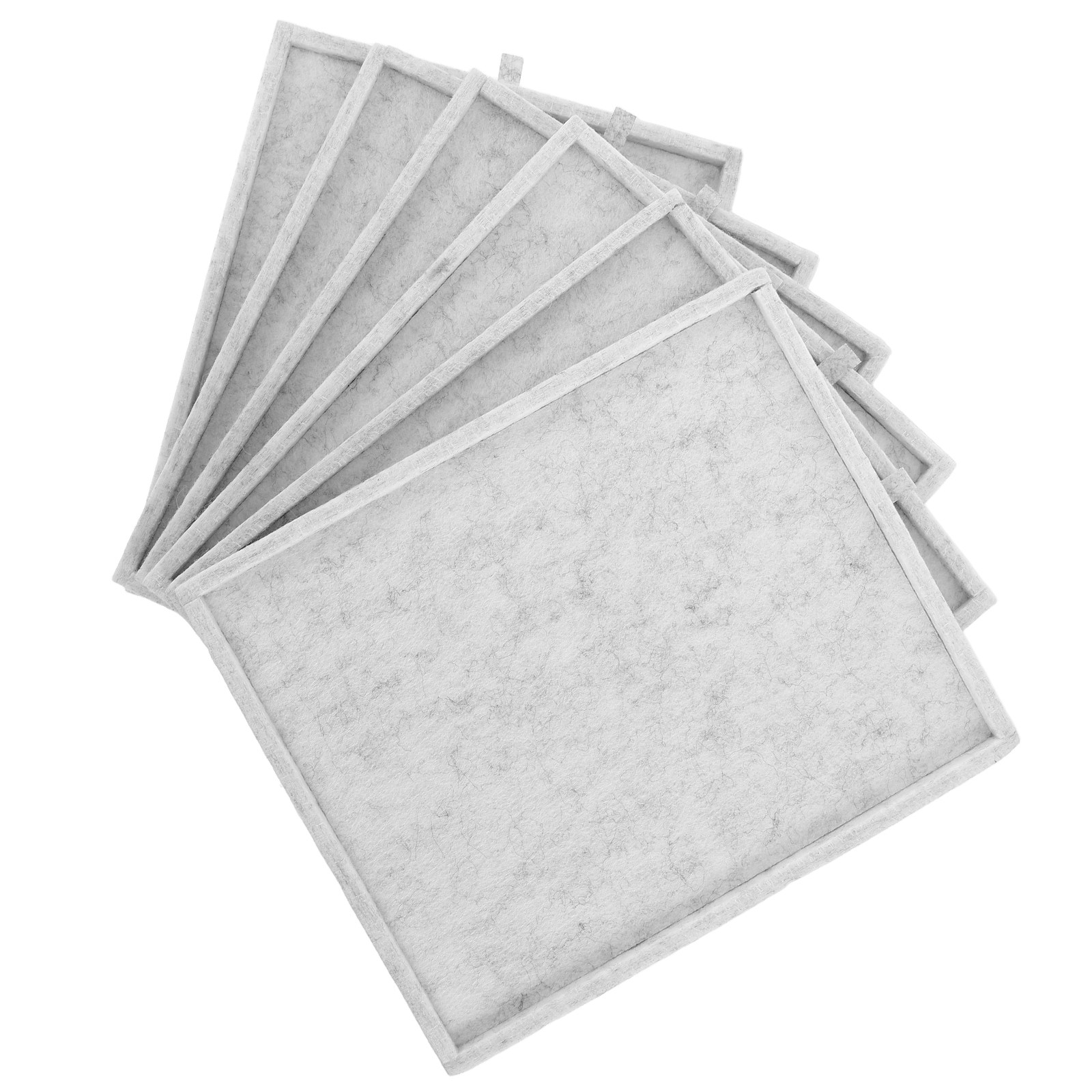 Tray Sorter Stacking - 6Pcs Puzzle Sorter Stacking Trays Felt