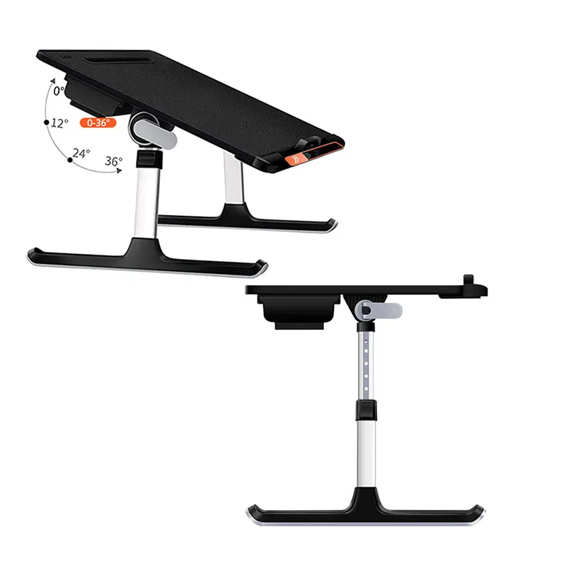 Adjustable Laptop Table - Table Bed Study Angle Adjustable Laptop
