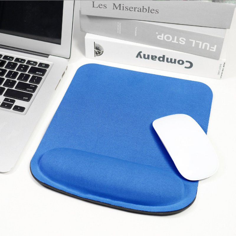 Adjustable Laptop Table - Round EVA Wrist Mouse Pad Computer