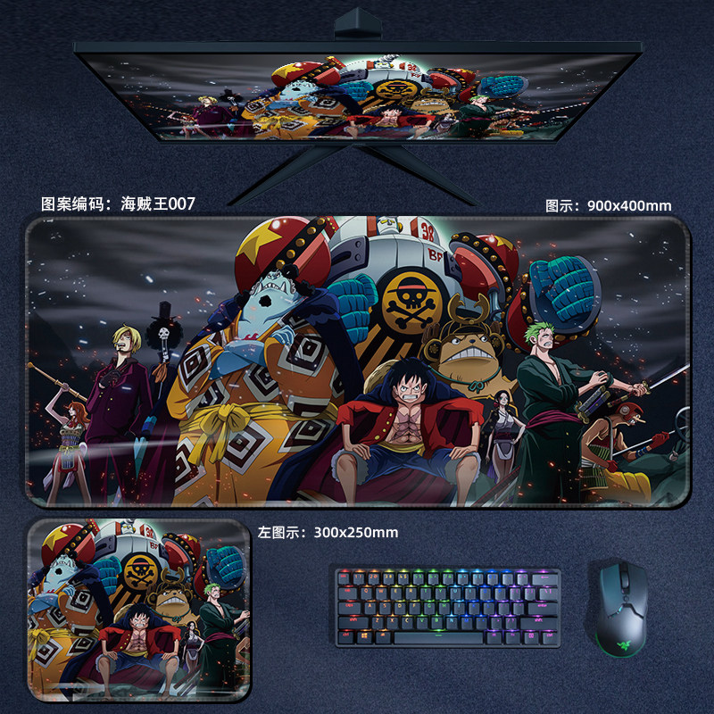 Office Furniture Direct - Anime ONE PIECE Leather Mouse Pad