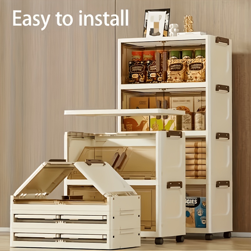 3/4/5 Layer Folding Storage Ca - Office Storage Cabinet のレビューと価格