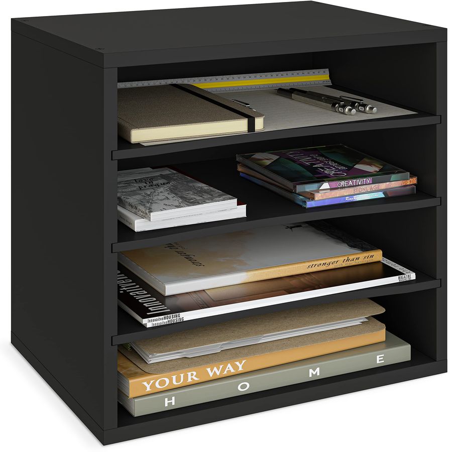 4Tier Paper Organizer for Desk - Tray Sorter Stacking のレビューと価格
