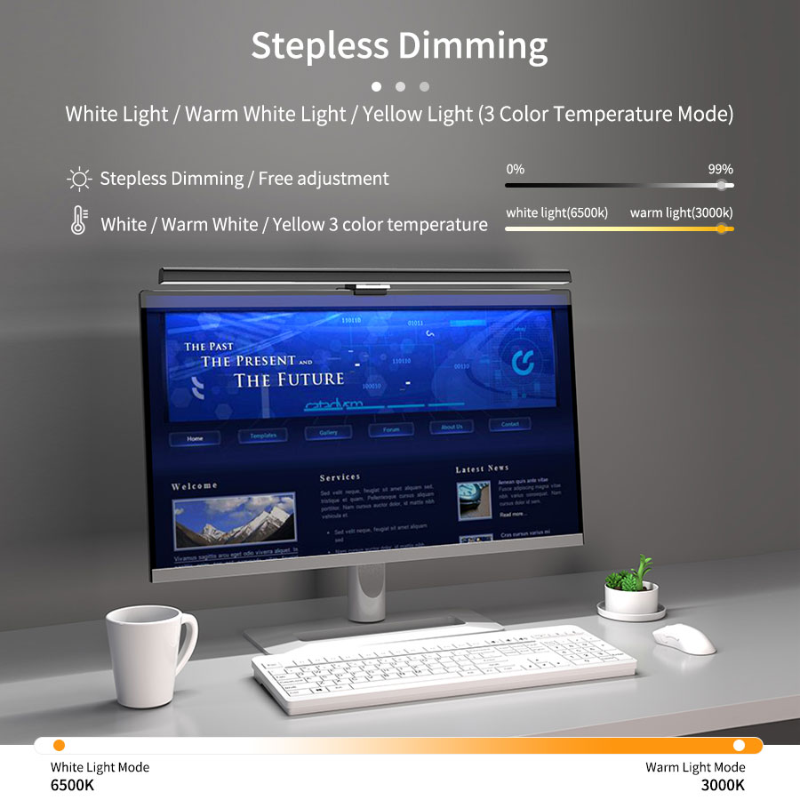 50cm Computer Monitor Light Ba - Office Furniture Modern のレビューと価格