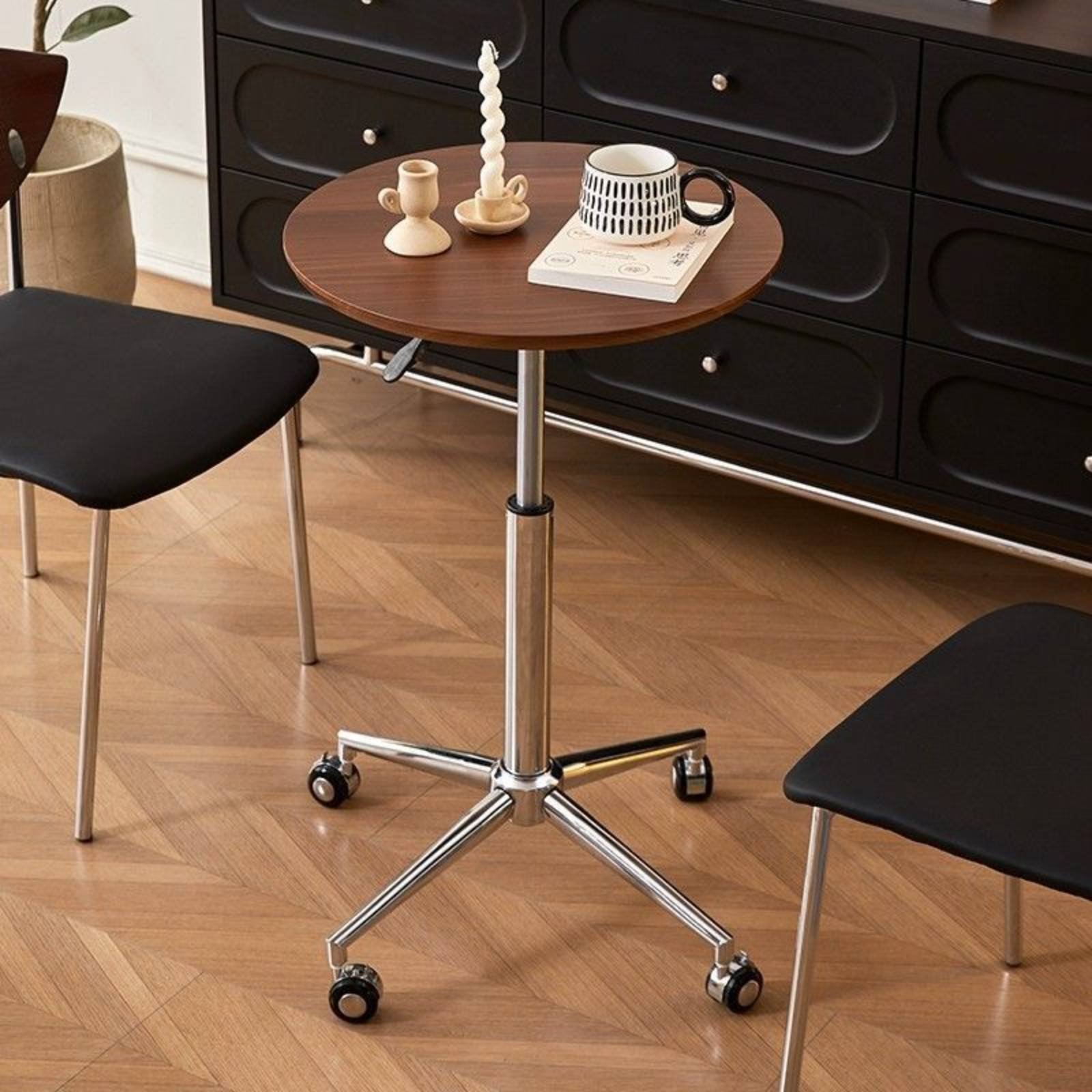 Adjustable Height Rolling Tabl - Adjustable Laptop Table のレビューと価格