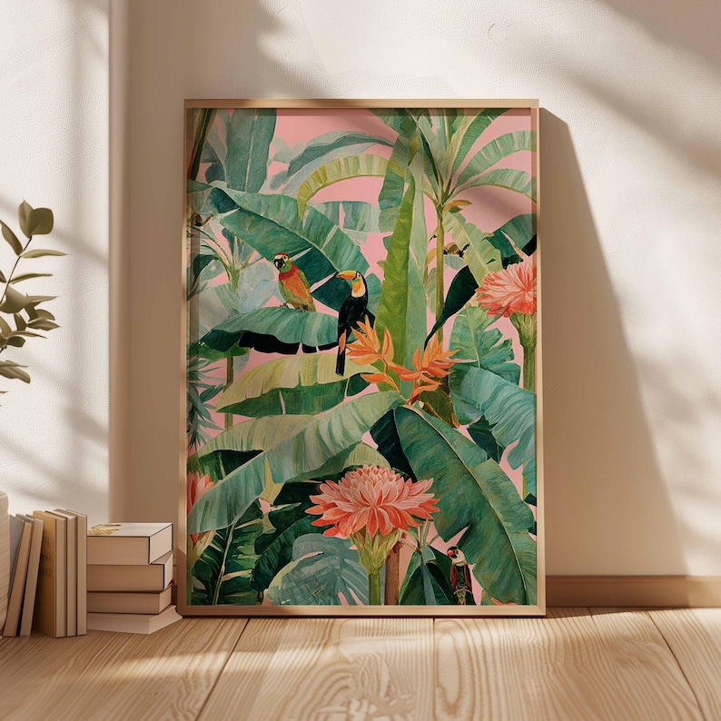 1pc Retro Tropical Canvas Post - Office Furniture Direct のレビューと価格
