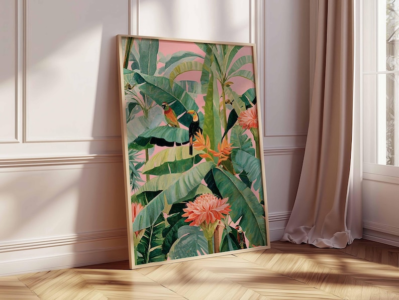 1pc Retro Tropical Canvas Post - Office Furniture Direct のレビューと価格
