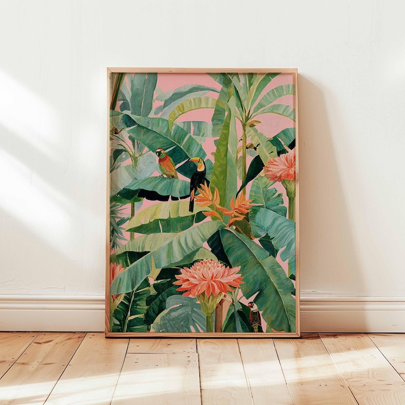 1pc Retro Tropical Canvas Post - Office Furniture Direct のレビューと価格