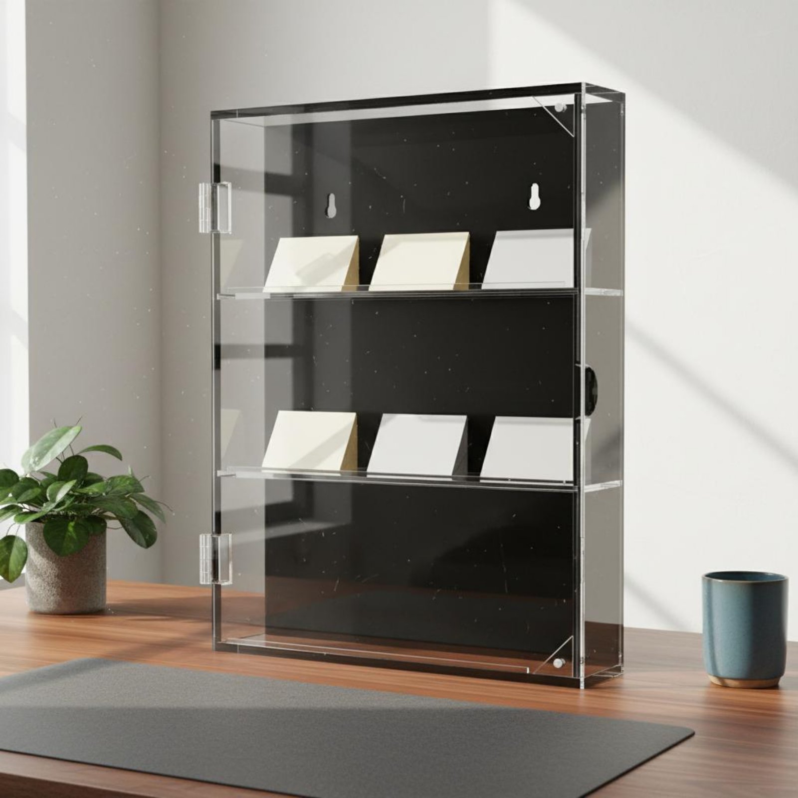 Acrylic Trading Card Display C - Office Storage Cabinet のレビューと価格