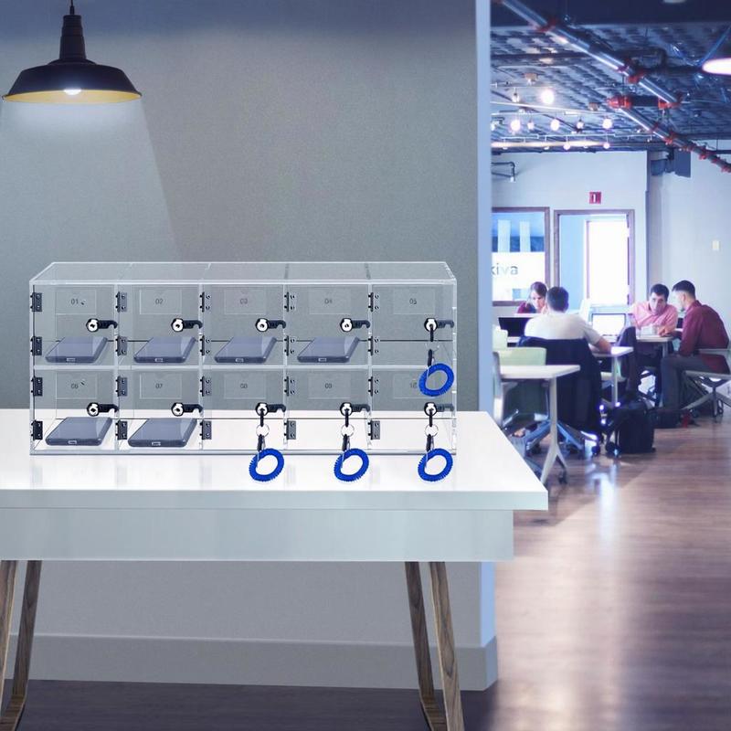 Cell Phone Storage Locker, 10  - Office Storage Cabinet のレビューと価格