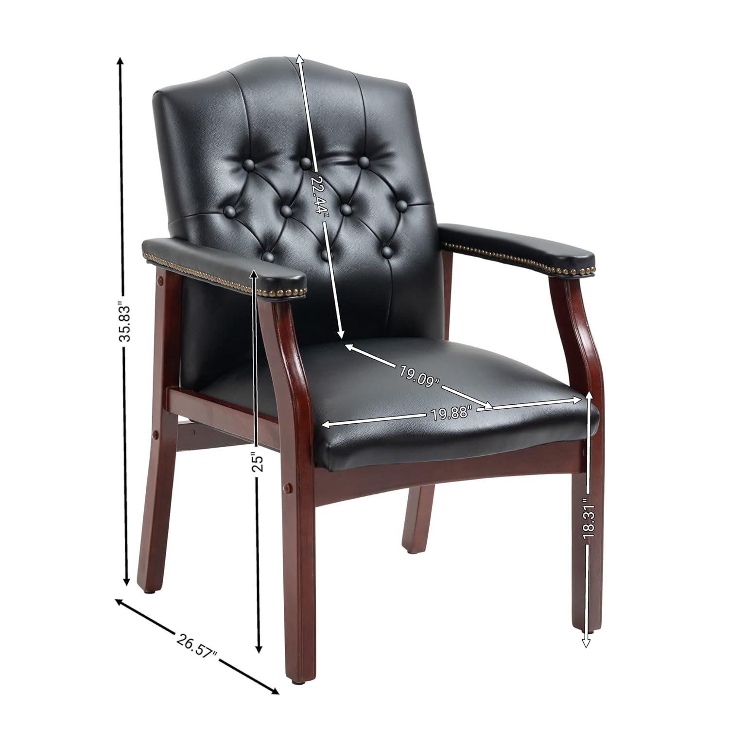 Black Leather Office Chairs Se - Office Furniture Ergonomic のレビューと価格