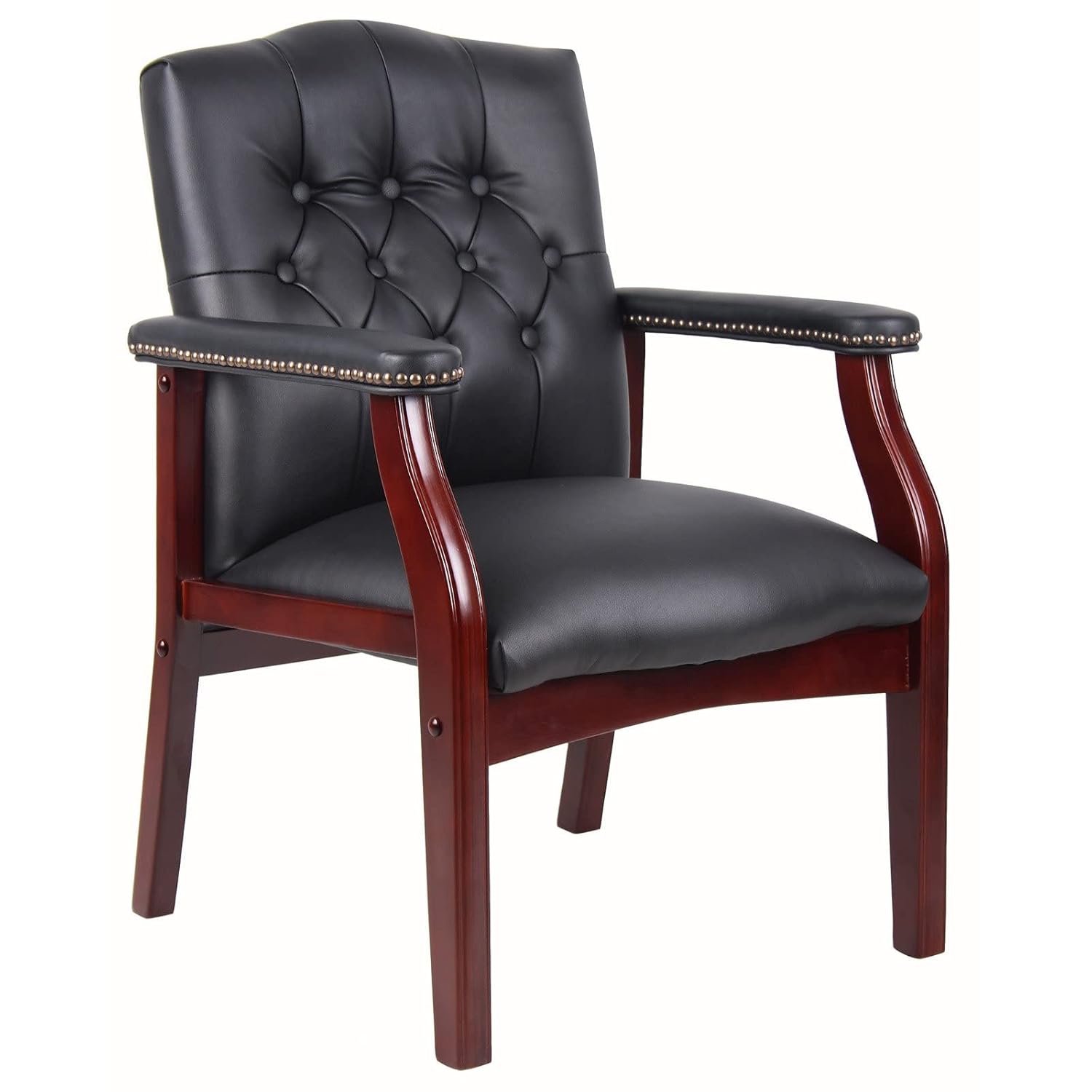 Black Leather Office Chairs Se - Office Furniture Ergonomic のレビューと価格