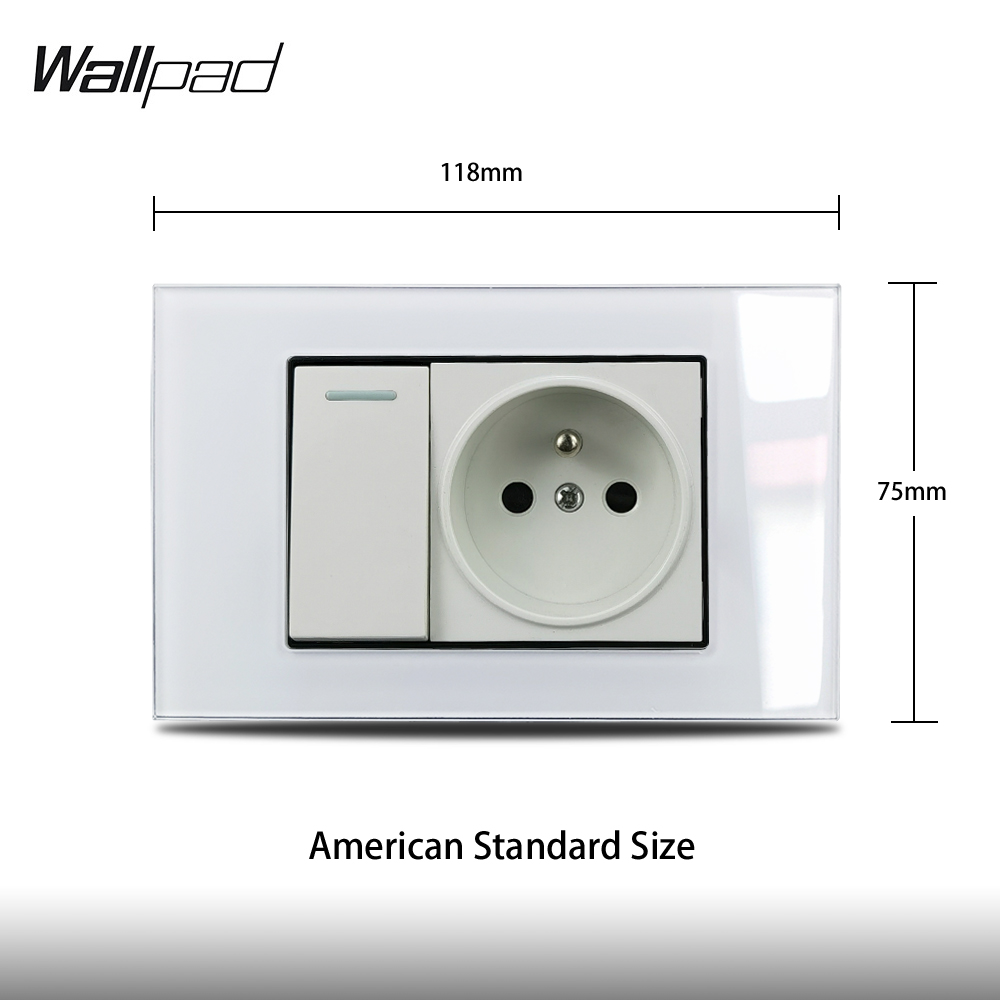 118*75mm French Socket and 1 G - Office Furniture Uk のレビューと価格