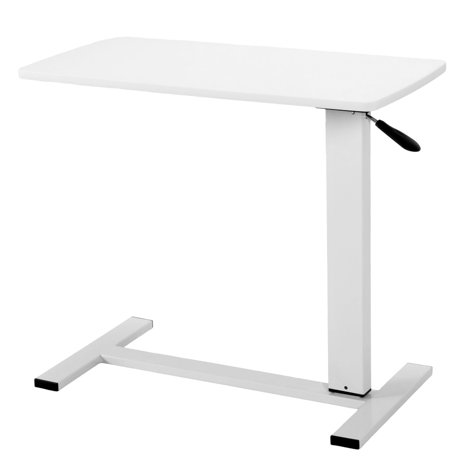 Rolling Hospital Bed Table wit - Adjustable Laptop Table のレビューと価格