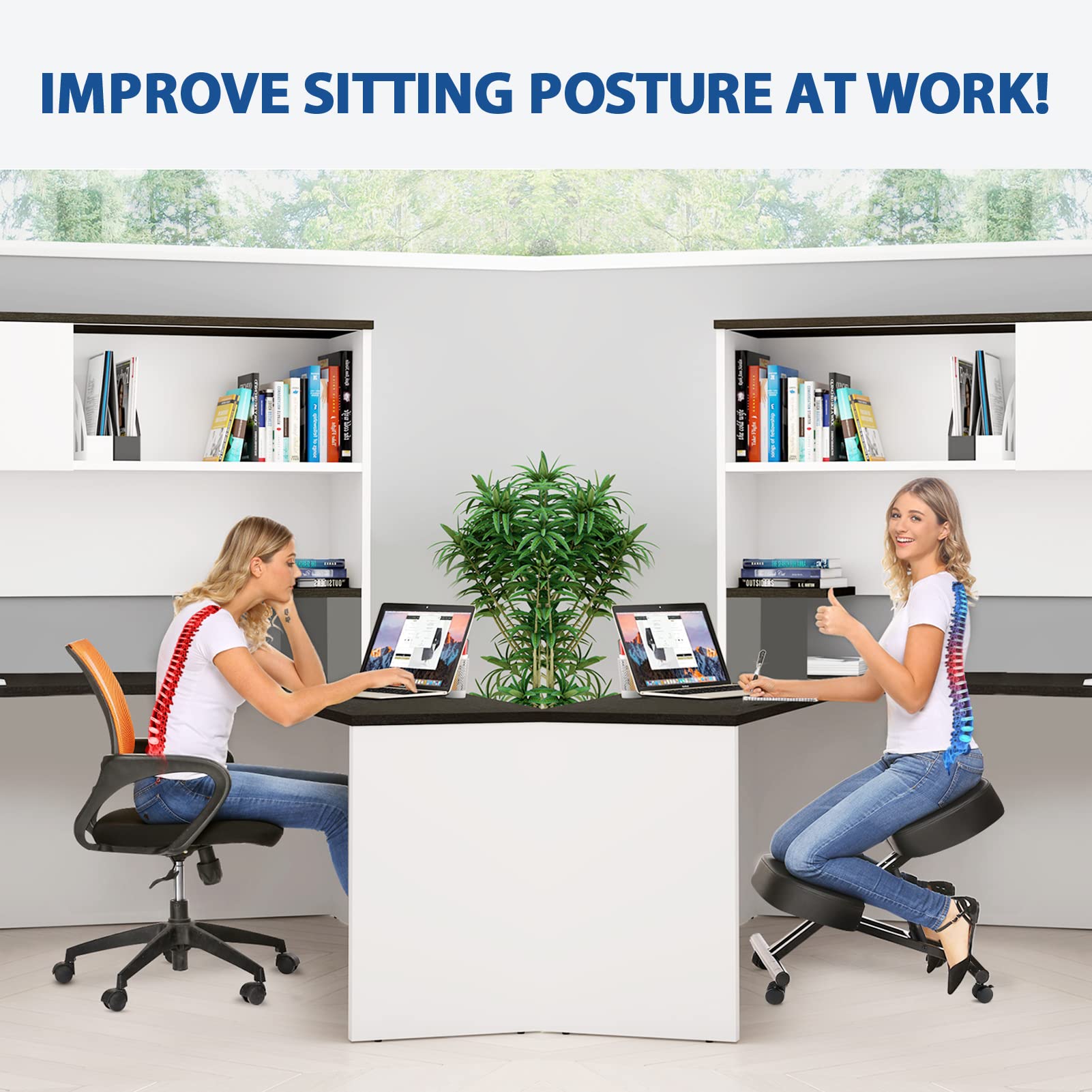 Kneeling Chair Ergonomic for O - Office Furniture Ergonomic のレビューと価格