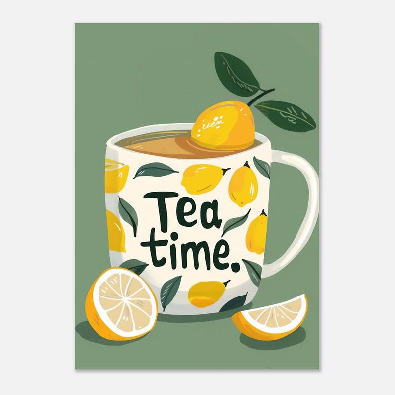 Modern Lemon Tea Time Aestheti - Office Furniture Modern のレビューと価格