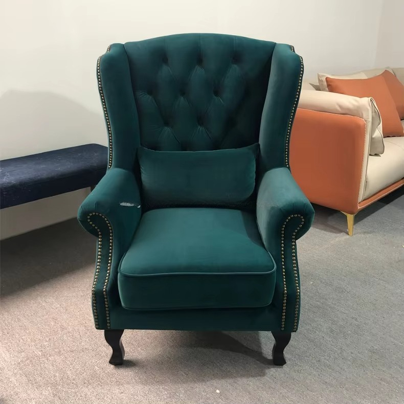 Modern Tufted Wing Back Sofa C - Office Furniture For Sale のレビューと価格
