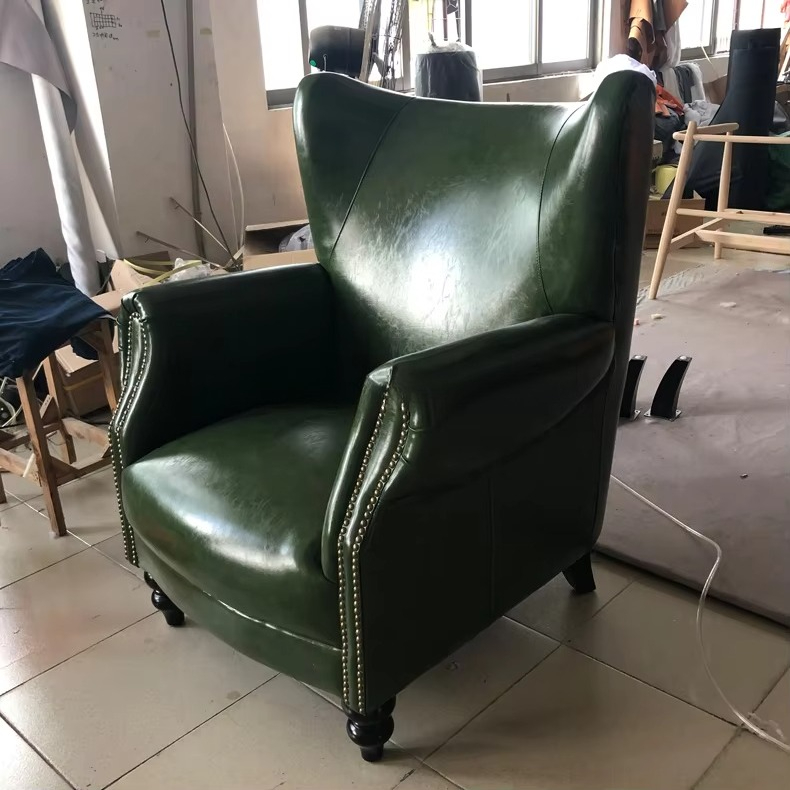 Modern Tufted Wing Back Sofa C - Office Furniture For Sale のレビューと価格