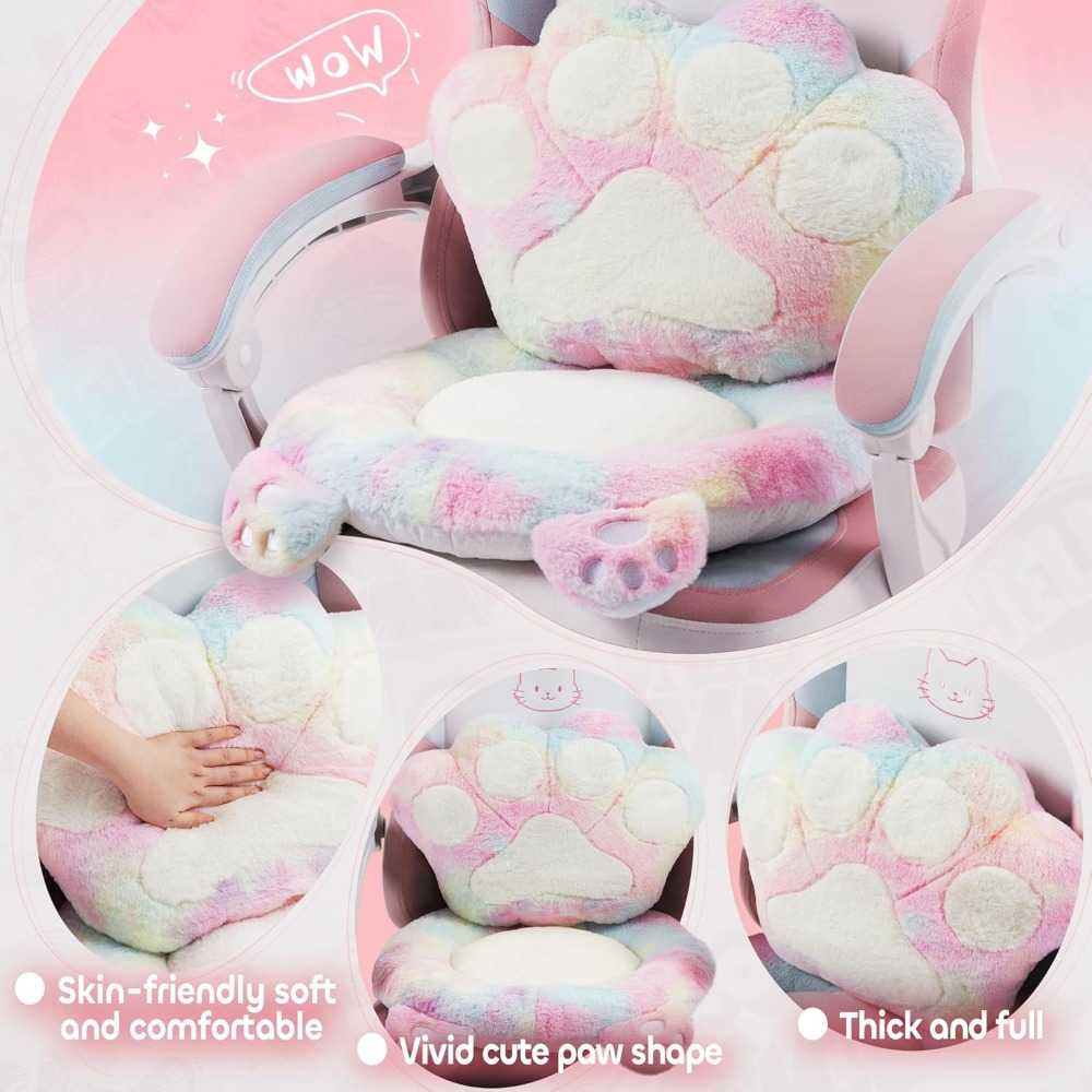 Gaming Chair Cute with Cat Ear - Office Furniture Ergonomic のレビューと価格