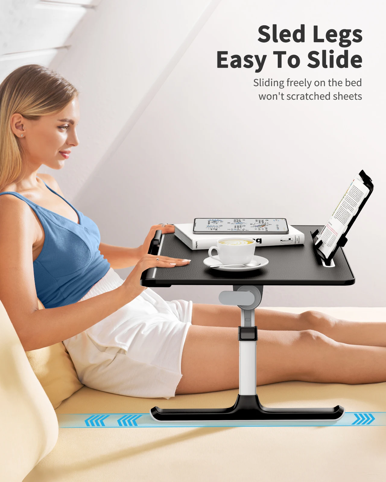 Table Bed Study Angle Adjustab - Adjustable Laptop Table のレビューと価格