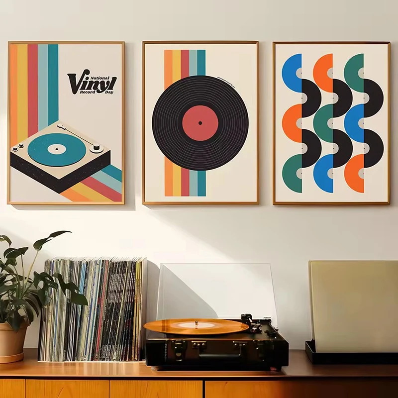 Mid Century Vinyl Record Canva - Office Furniture Direct のレビューと価格