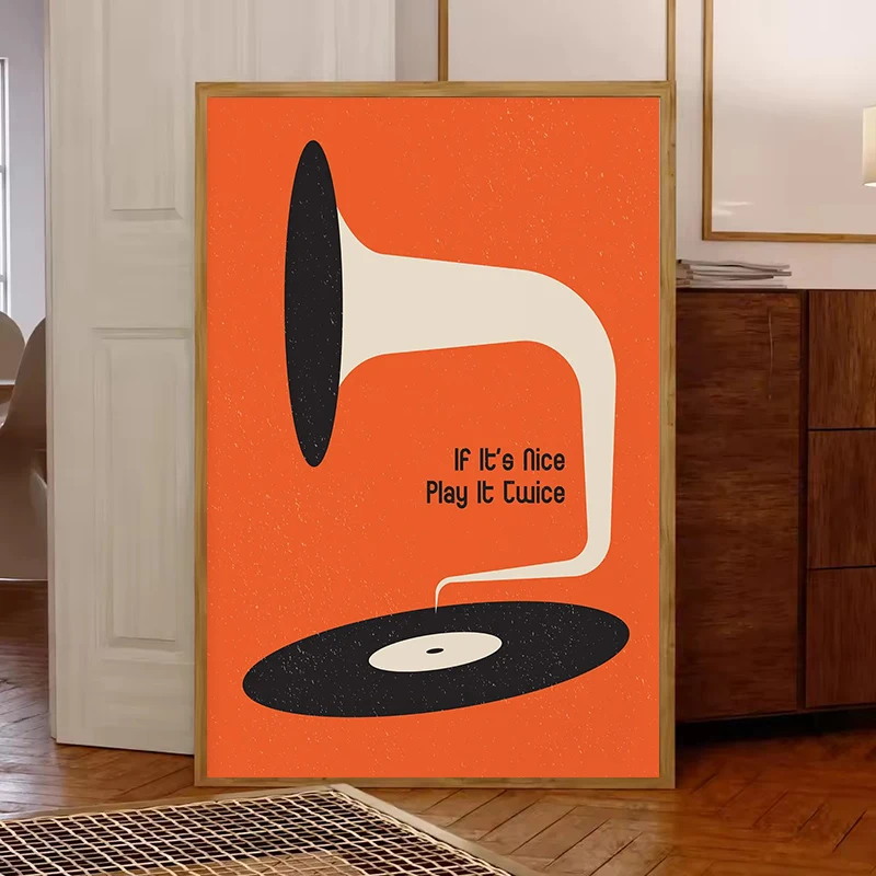 Mid Century Vinyl Record Canva - Office Furniture Direct のレビューと価格