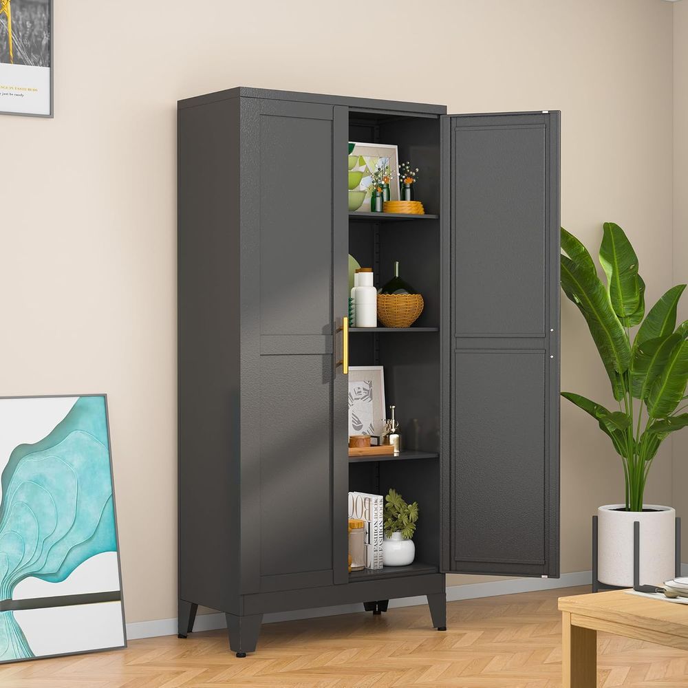 48 Metal Cabinet with 3 Adjust - Office Storage Cabinet のレビューと価格
