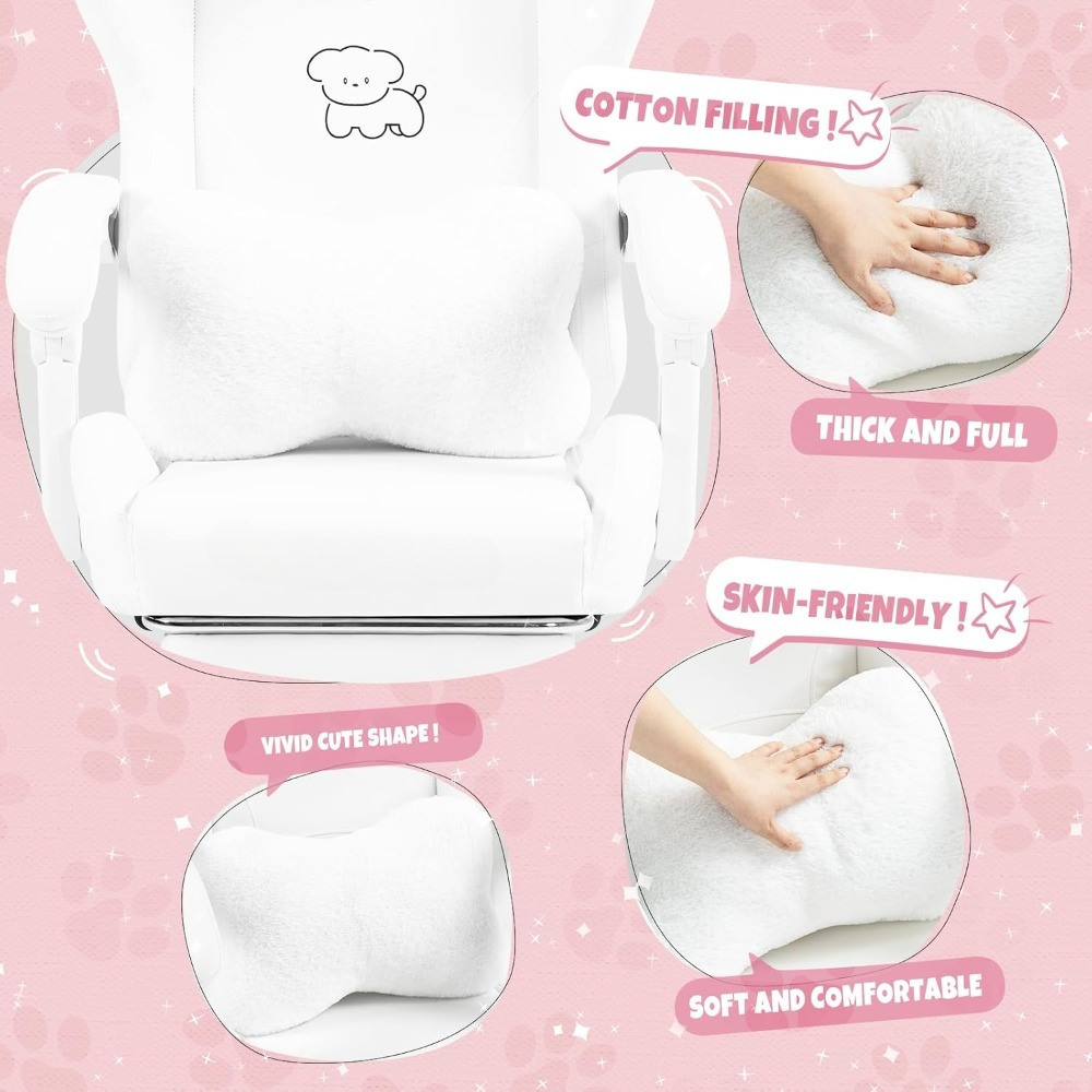 Cute Gaming Chair with Lumbar  - Office Furniture Ergonomic のレビューと価格