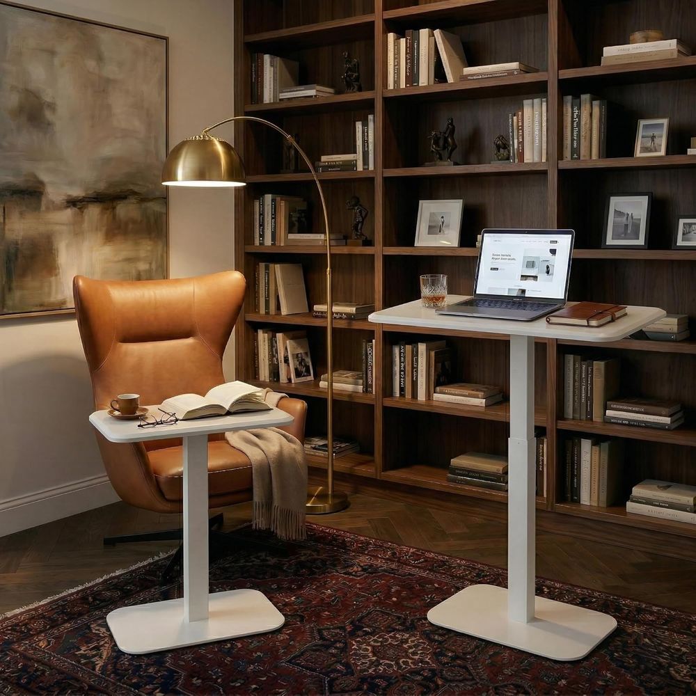 Height-Adjustable Minimalist L - Adjustable Laptop Table のレビューと価格