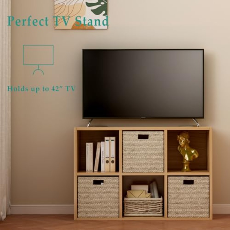 6-Cube Storage Shelf Bookcase  - Office Storage Cabinet のレビューと価格