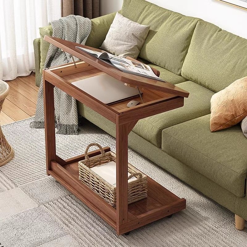 Height adjustable Solid Wood S - Adjustable Laptop Table のレビューと価格
