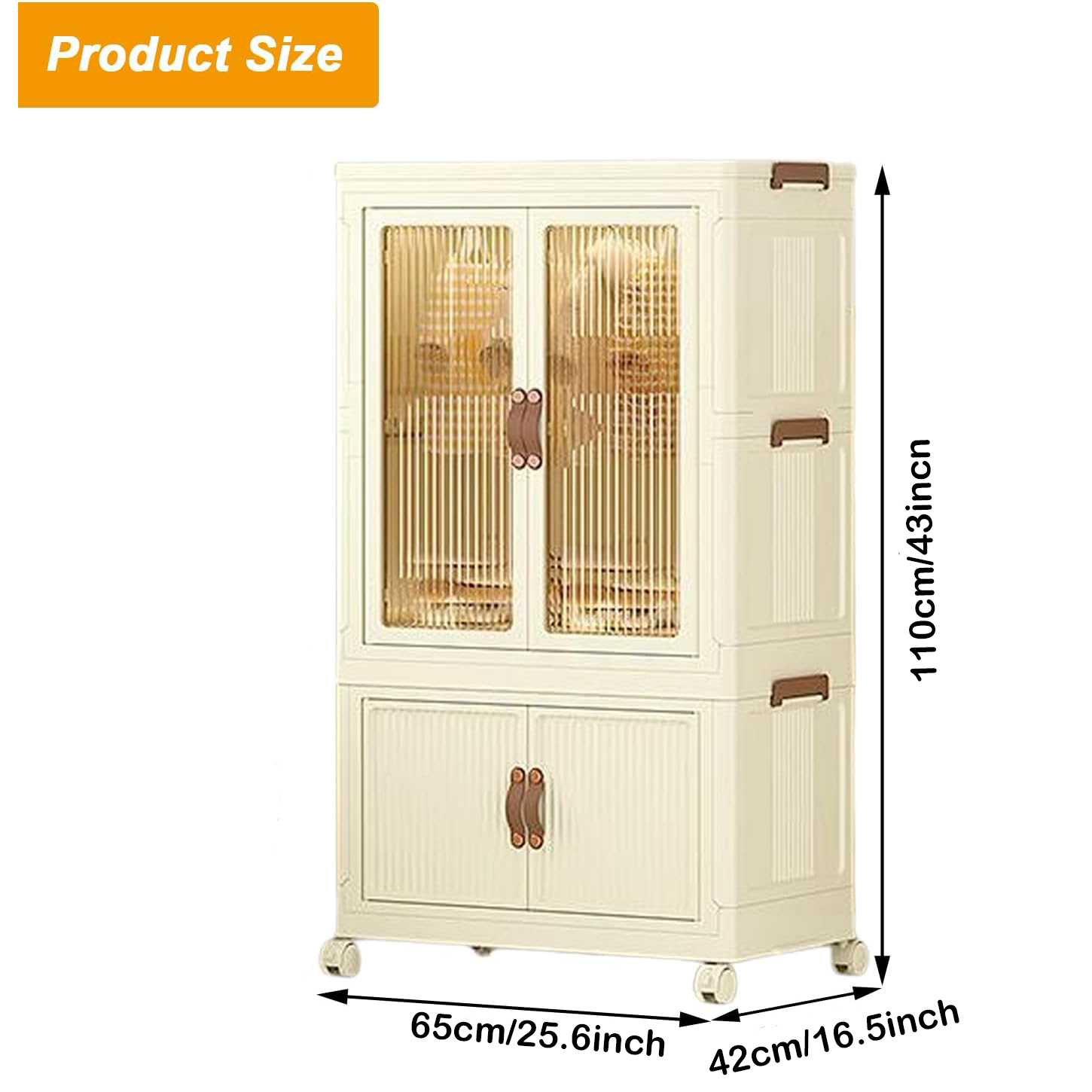 Foldable Wardrobe Cabinet with - Office Storage Cabinet のレビューと価格