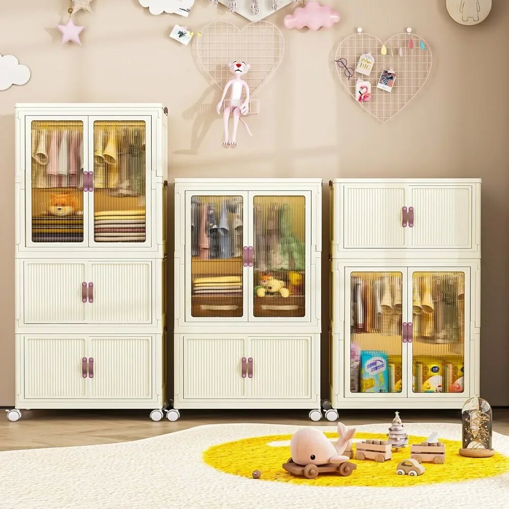 Foldable Wardrobe Cabinet with - Office Storage Cabinet のレビューと価格
