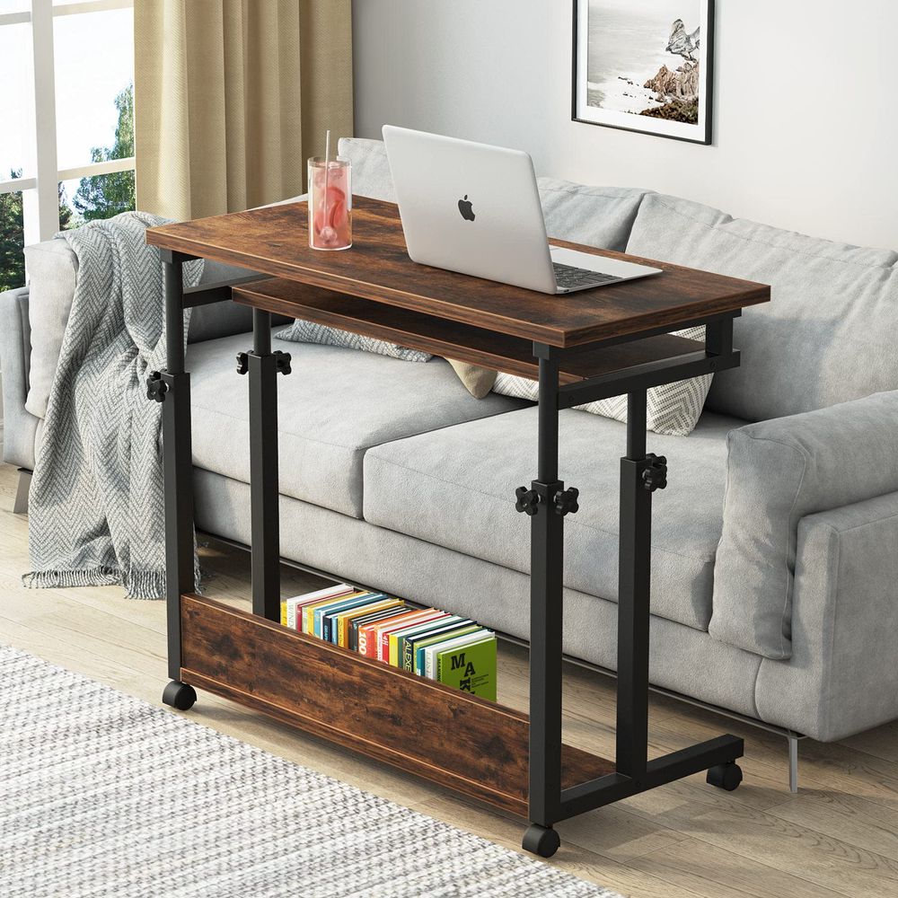 Portable Desk for Sofa and Bed - Adjustable Laptop Table のレビューと価格
