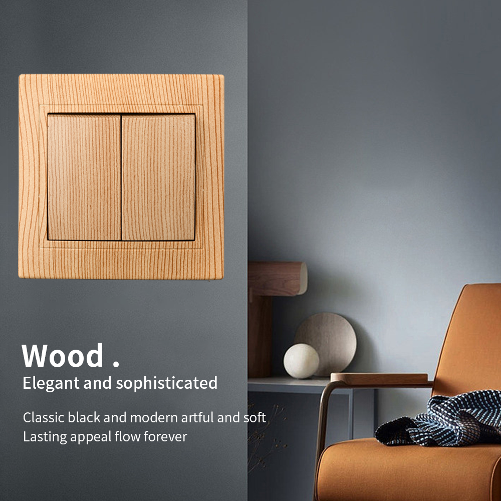 WESA Wood Wall Light Switch Cl - Office Furniture Uk のレビューと価格