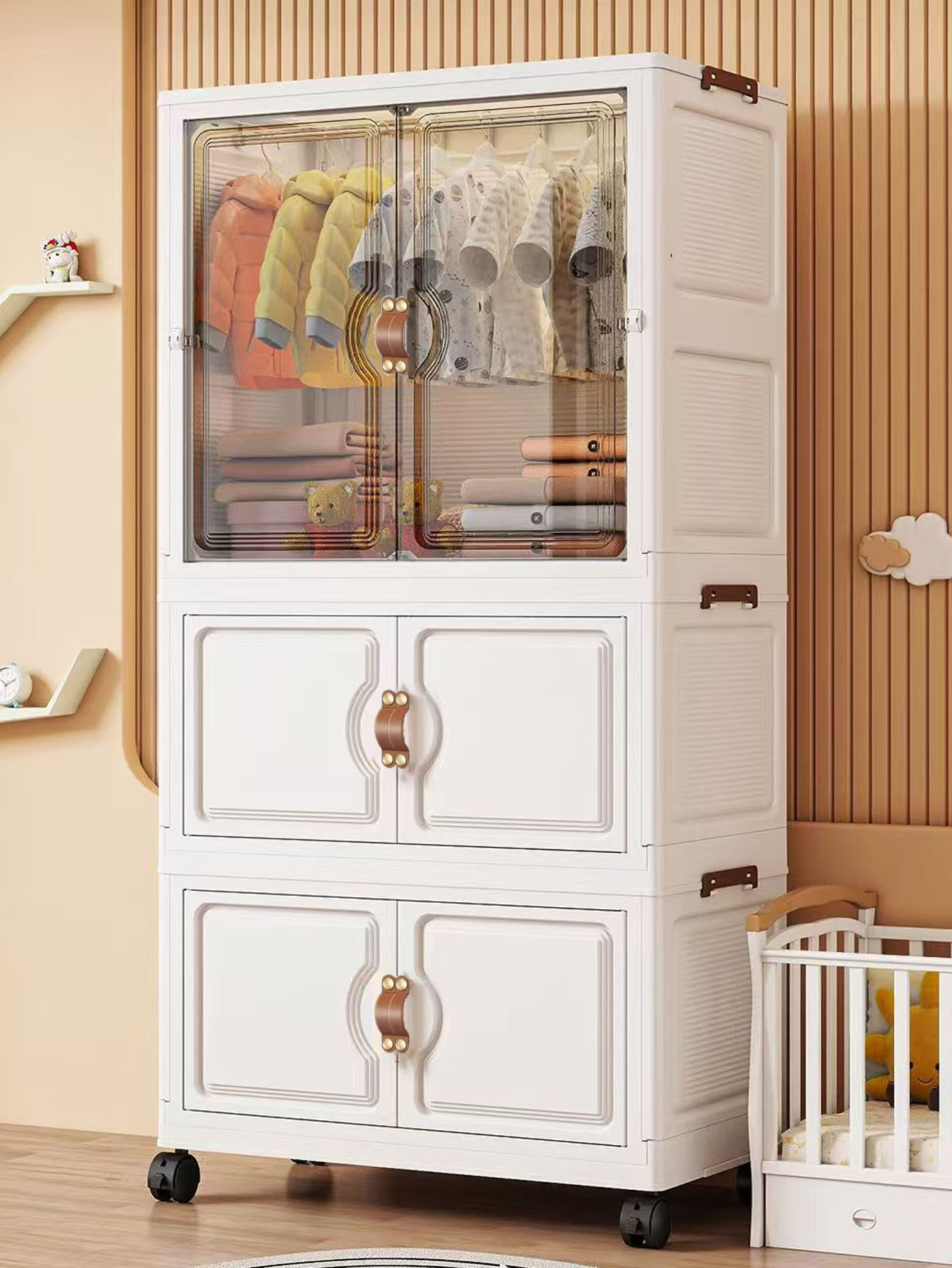 Compact Portable Folding Stora - Office Storage Cabinet のレビューと価格