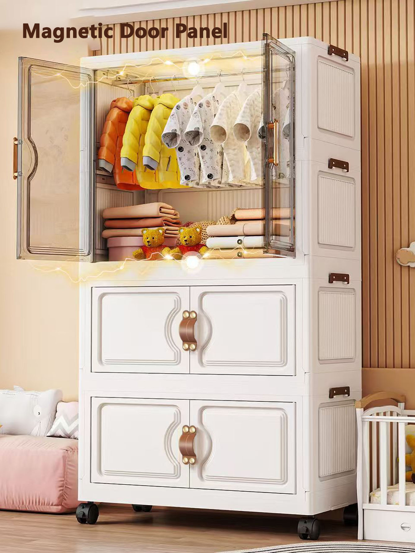 Compact Portable Folding Stora - Office Storage Cabinet のレビューと価格