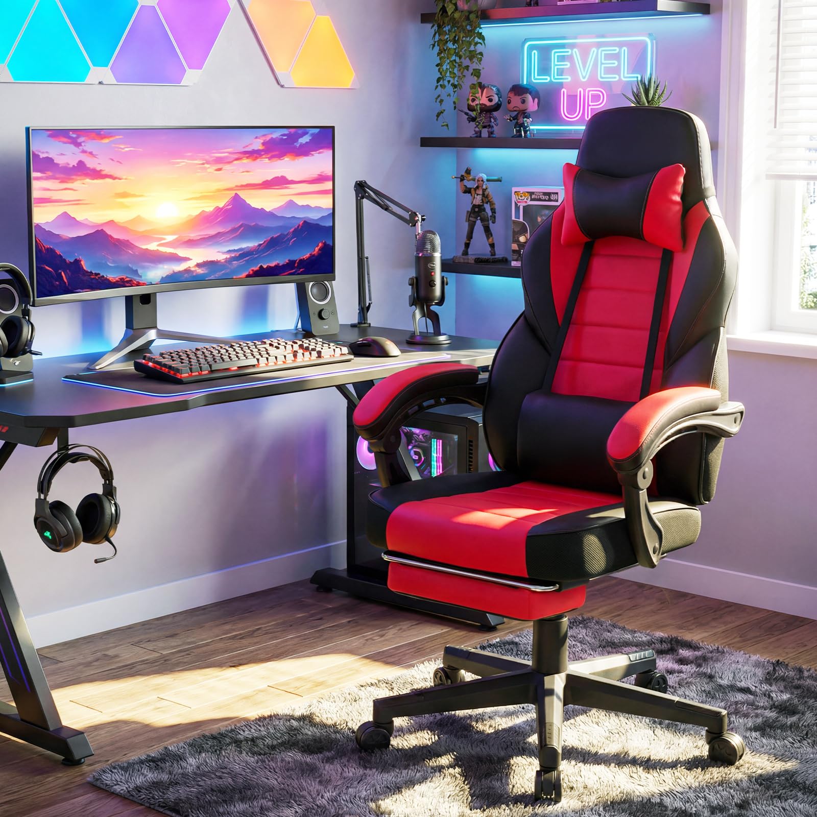Ergonomic Gaming Chair With Fo - Office Furniture Ergonomic のレビューと価格
