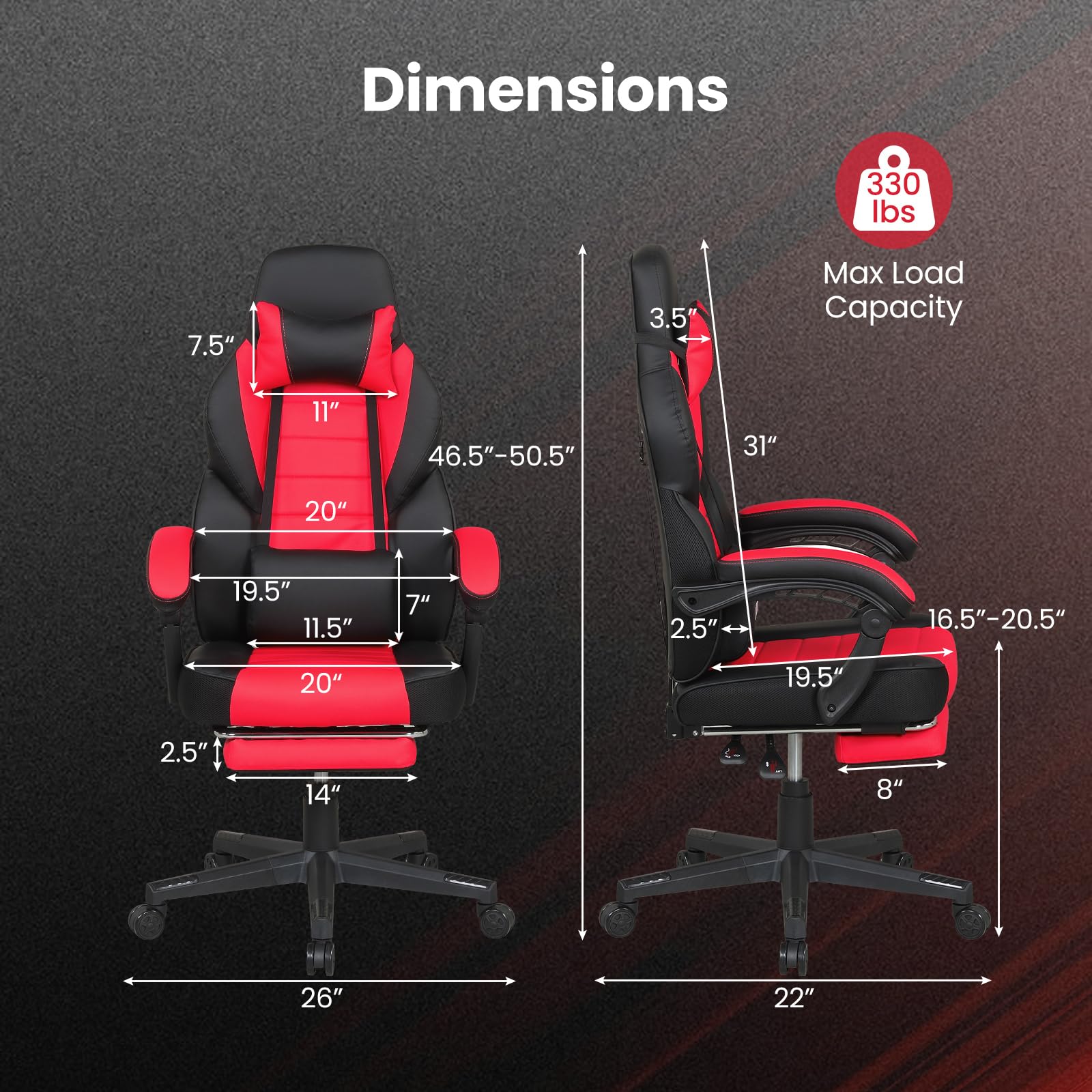 Ergonomic Gaming Chair With Fo - Office Furniture Ergonomic のレビューと価格