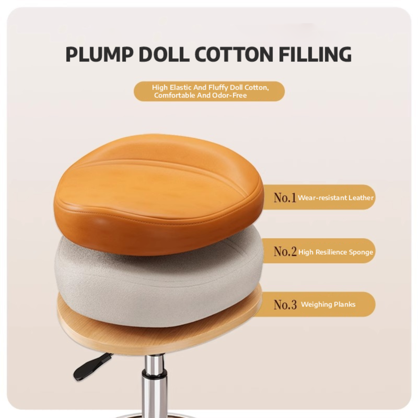 Saddle Stool Rolling Swivel SP - Office Furniture Ergonomic のレビューと価格