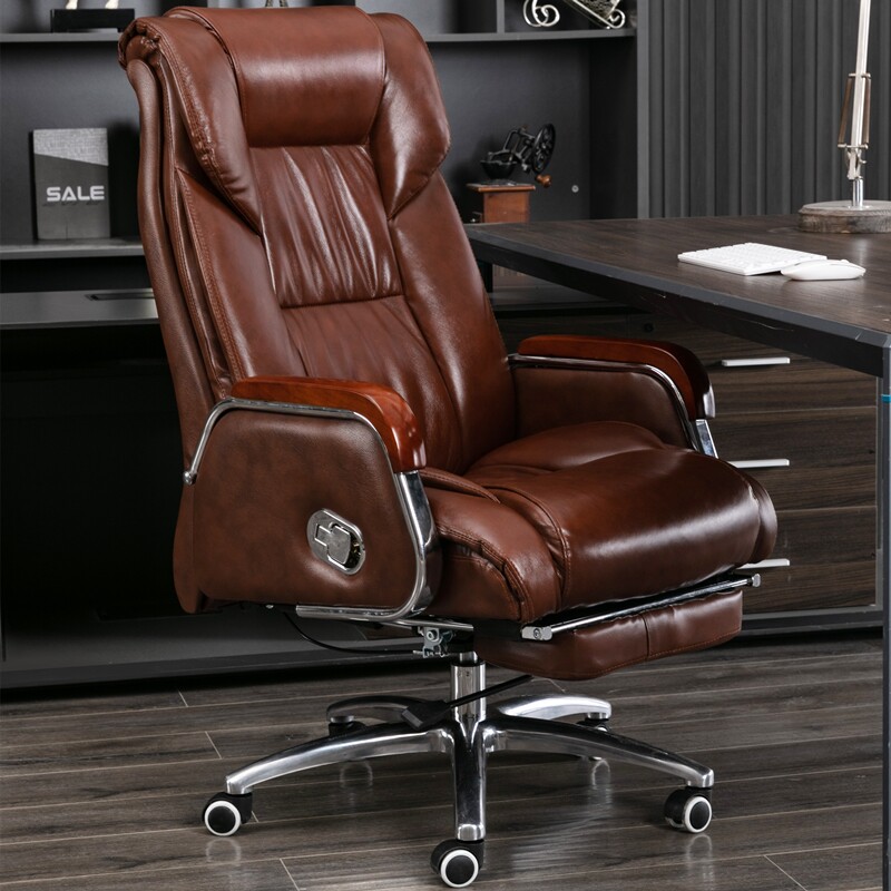 Leather boss chair office seat - Office Furniture Ergonomic のレビューと価格