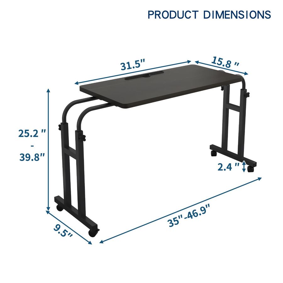 Mobile Over The Bed and Reclin - Adjustable Laptop Table のレビューと価格