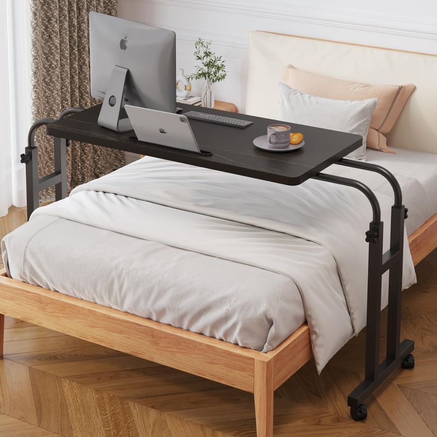 Mobile Over The Bed and Reclin - Adjustable Laptop Table のレビューと価格