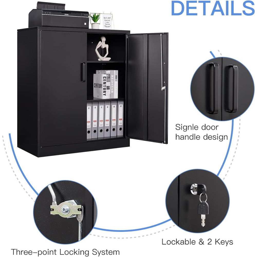 35.5 Double Door Metal Storage - Office Storage Cabinet のレビューと価格