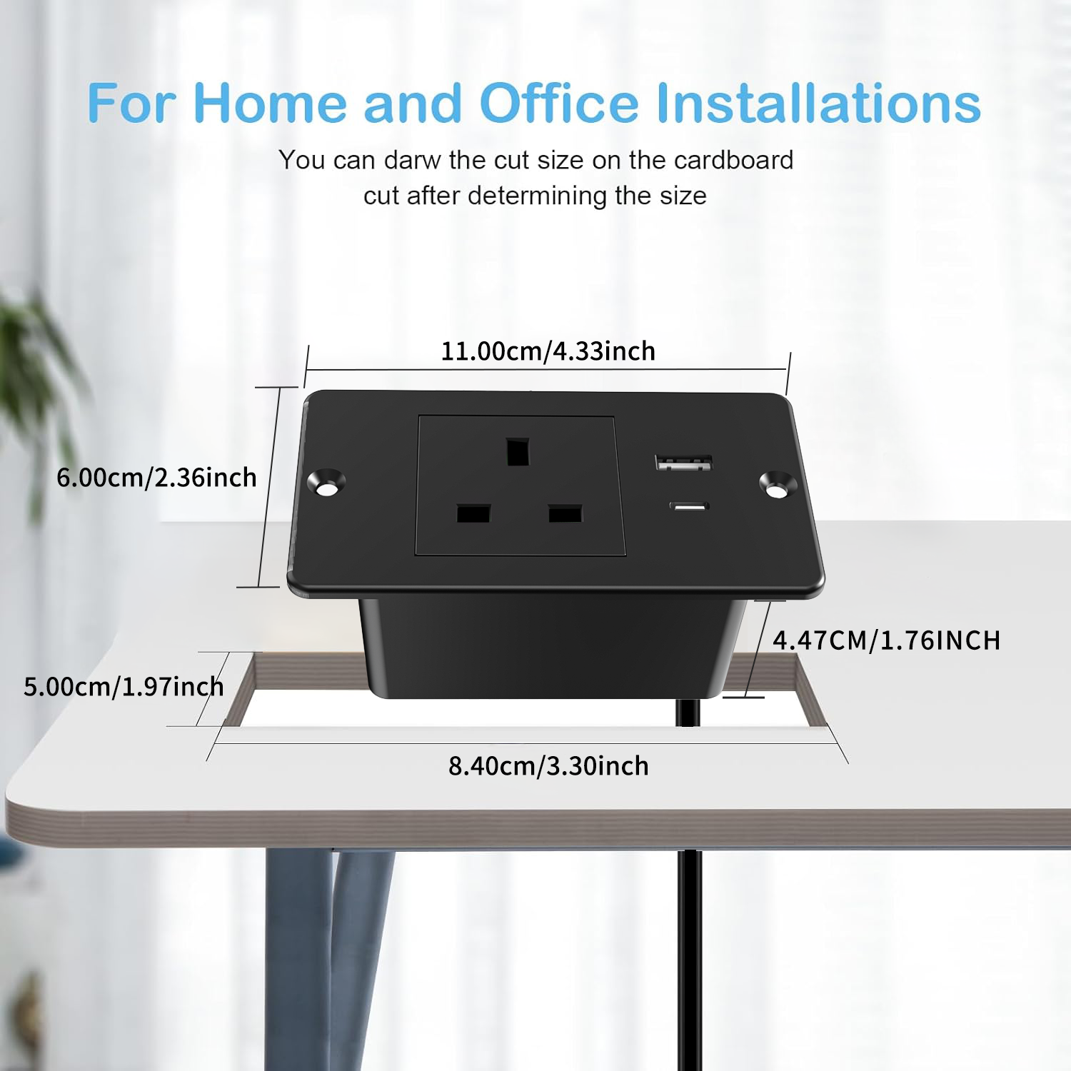 UK Embedded Recessed Power Str - Office Furniture Uk のレビューと価格