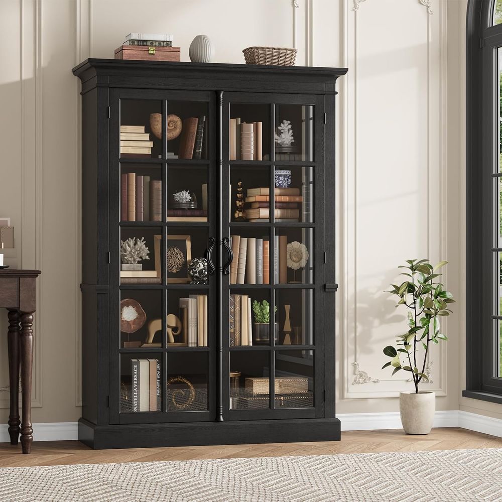 65 Tall Display Cabinet with A - Office Storage Cabinet のレビューと価格