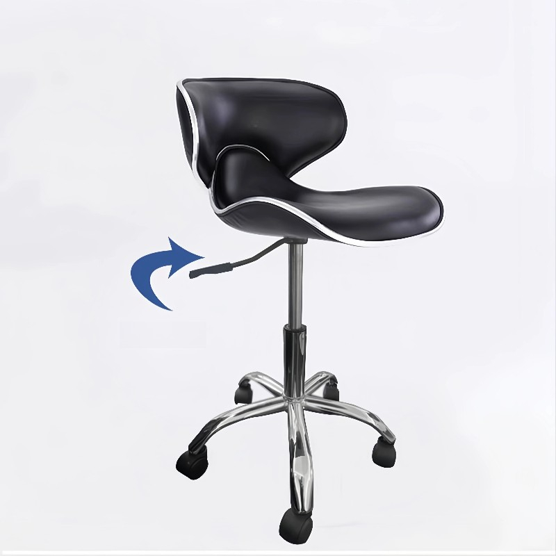 ‌Height-Adjustable PU Saddle C - Office Furniture Ergonomic のレビューと価格