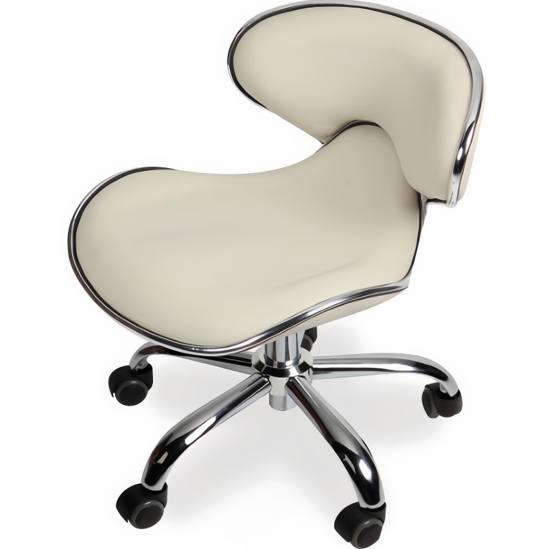 ‌Height-Adjustable PU Saddle C - Office Furniture Ergonomic のレビューと価格