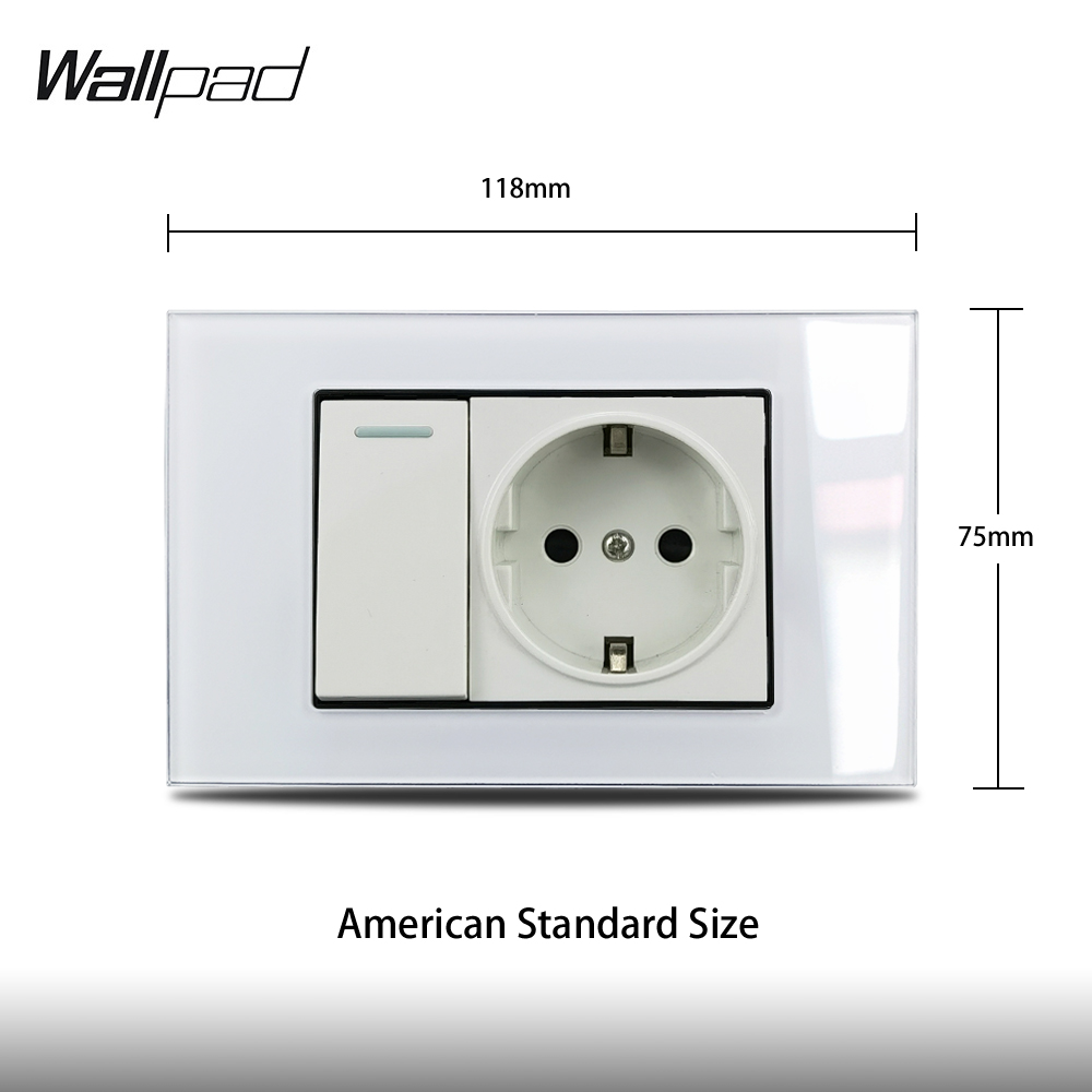 118*75mm EU Socket and 1 Gang  - Office Furniture Uk のレビューと価格