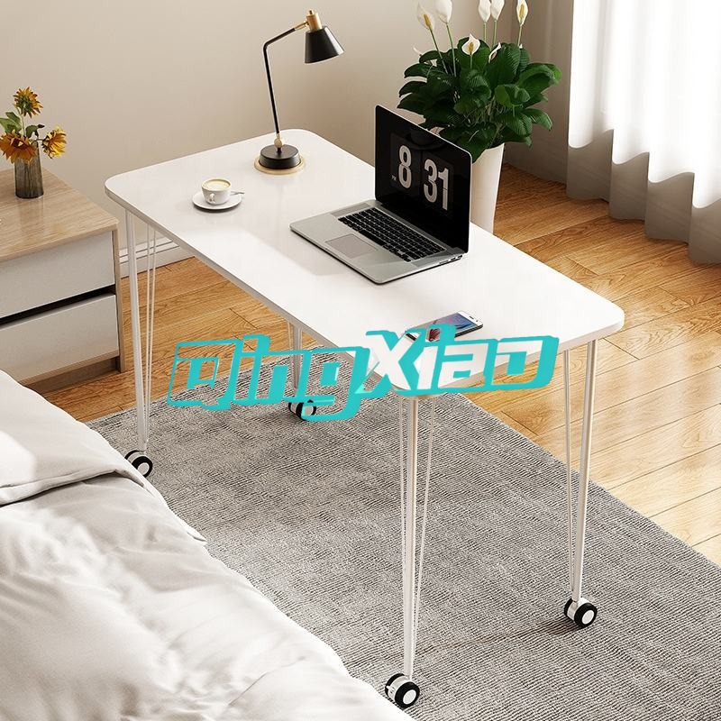 Mobile Computer Desk With Whee - Adjustable Laptop Table のレビューと価格